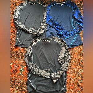 Under Armour Men’s Long Sleeve Combine Shirts - Lot of 3